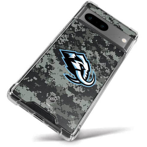 NHL Utah Mammoth DigiCamo Google Pixel 8a Clear Case